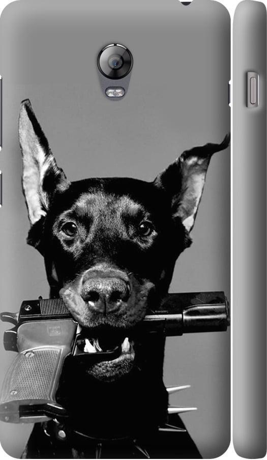 Чехол на Lenovo Vibe P1 Доберман (2745m-152-42517)