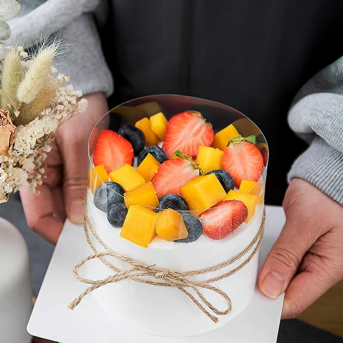 Лента бордюрная для кондитерских изделий Confectionery Tape ацетатная 10 см 40 м 0,125 мм - фото 6