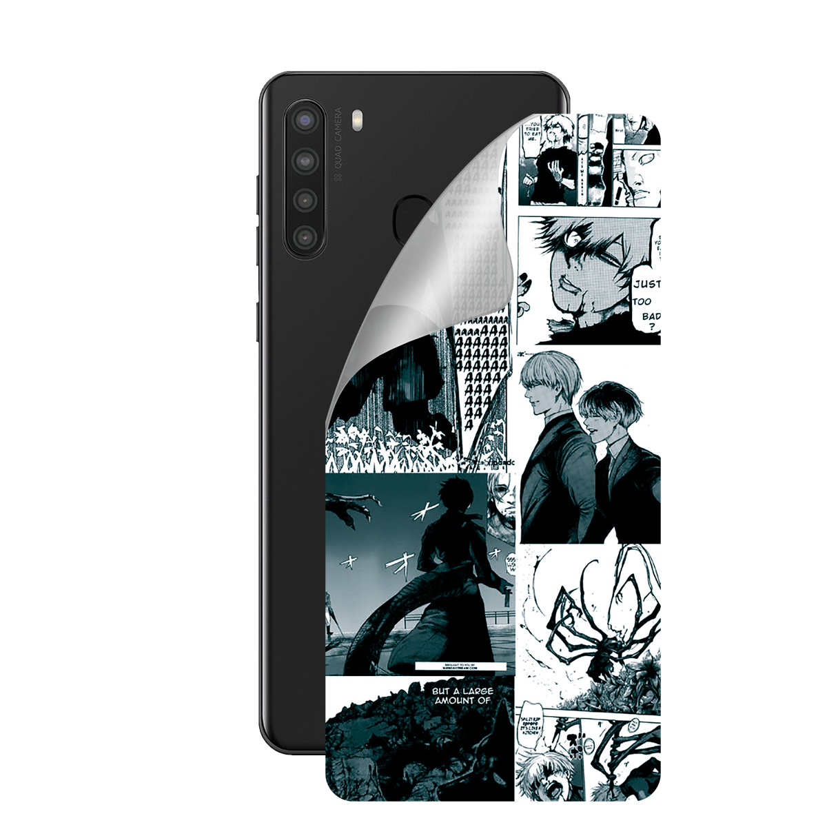 Полиуретановая пленка для Samsung Galaxy A21 серии Print Armor