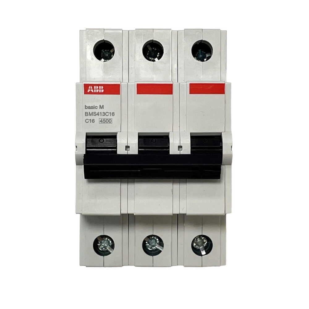 Автоматичний вимикач ABB basic M 3P C16 (2CDS643041R0164)