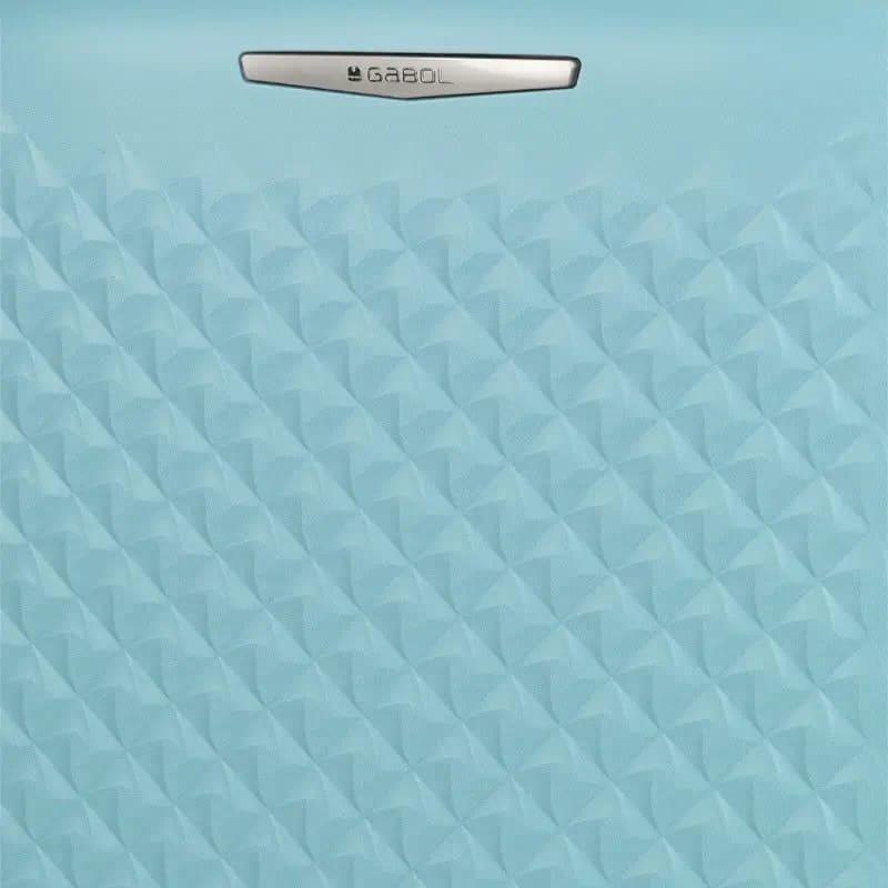 Чемодан на 4-х колесах Gabol Queens M 72/80 л Verde Mint (931364) - фото 9