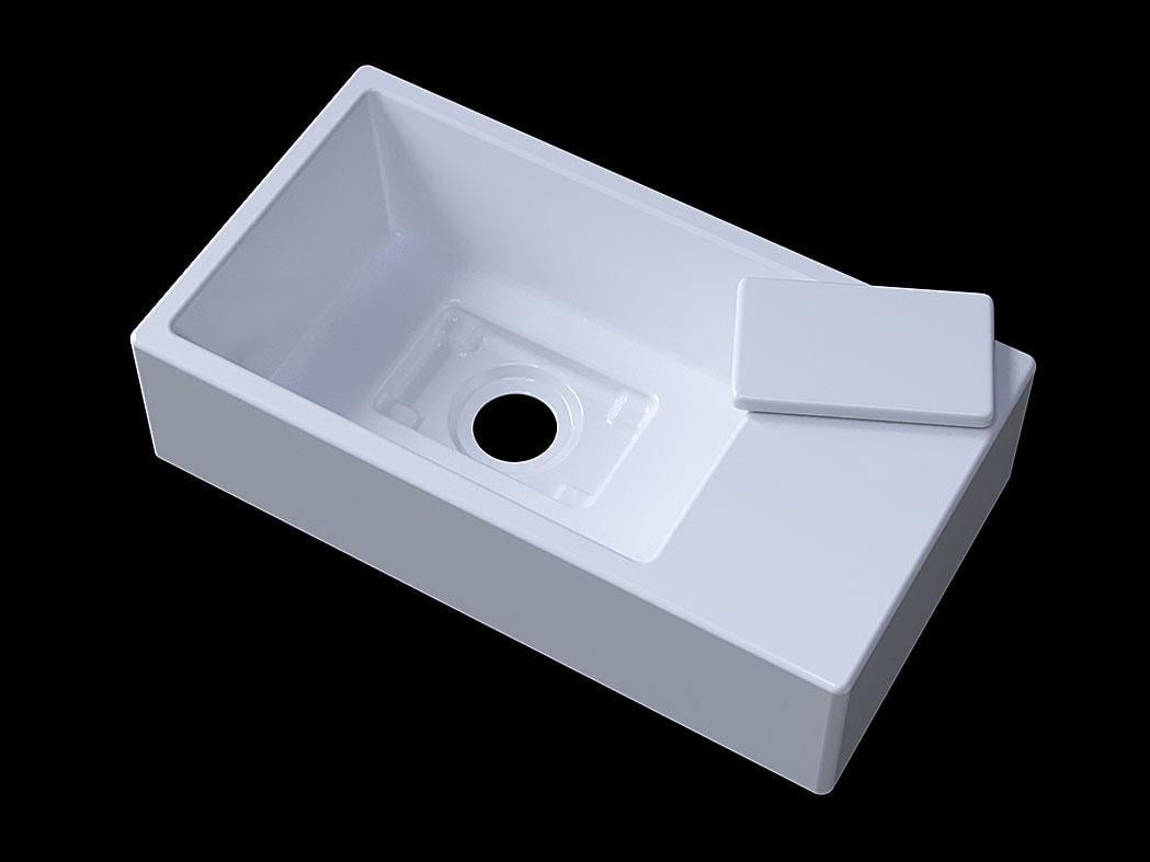 Умывальник подвесной Luxor Aldo R (741) - фото 8