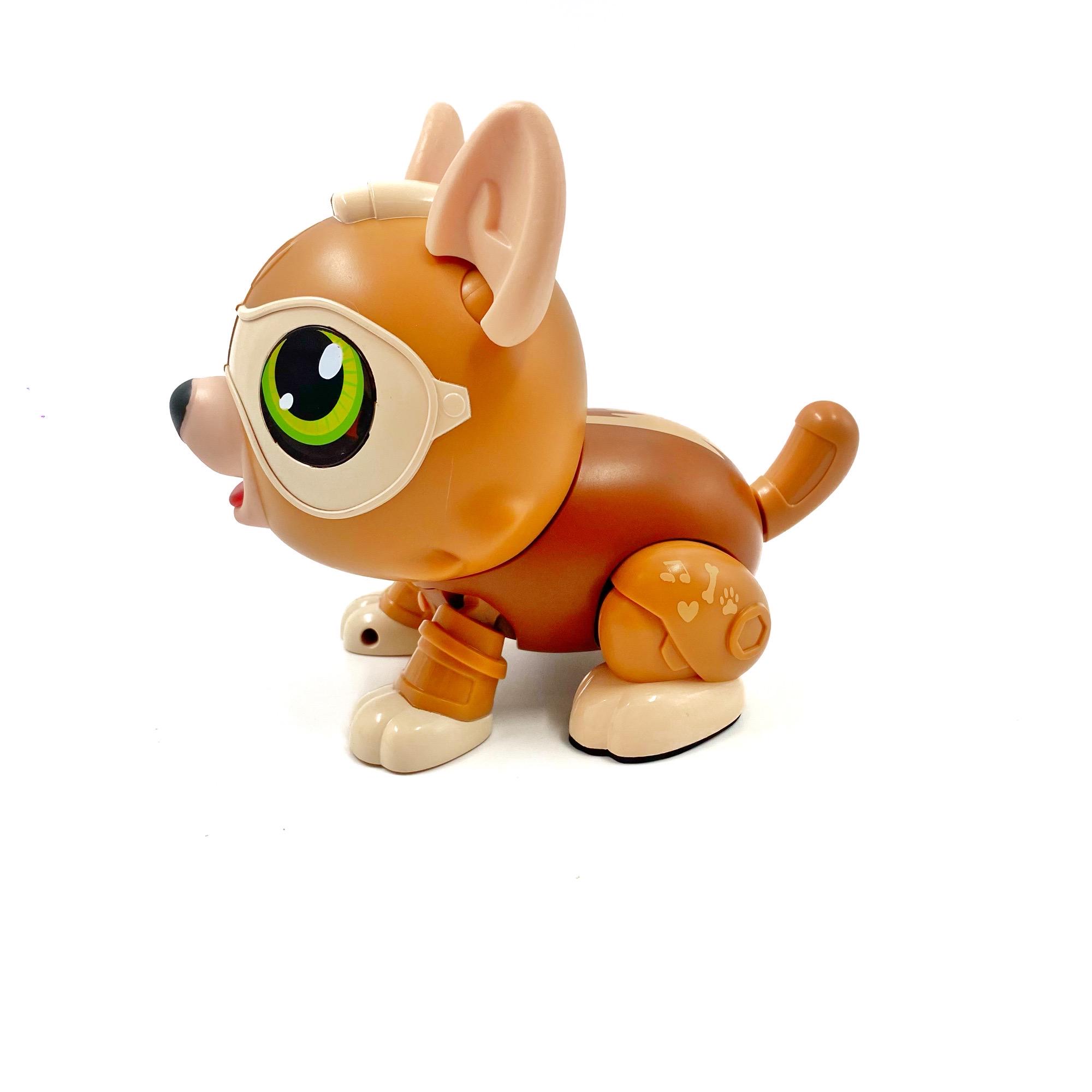 Собачка інтерактивна TK Group Хаскі 26 см українська озвучка Коричневий (113976kr) - фото 4 Собачка інтерактивна TK Group Хаскі 26 см українська озвучка Коричневий (113976kr) - фото 4