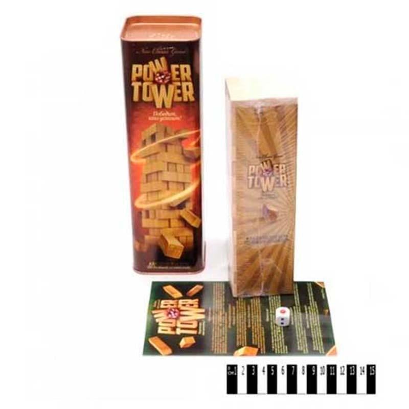 Настольная игра Дженга VEGA POWER TOWER РТ-01U (31154691) Настольная игра Дженга VEGA POWER TOWER РТ-01U (31154691)
