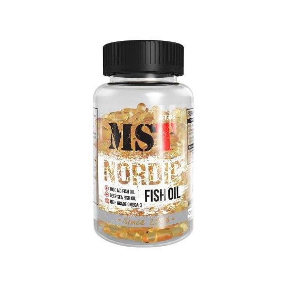 Омега для спорта MST Nutrition Nordic Fish Oil Omega-3 90 капс. (000008790)