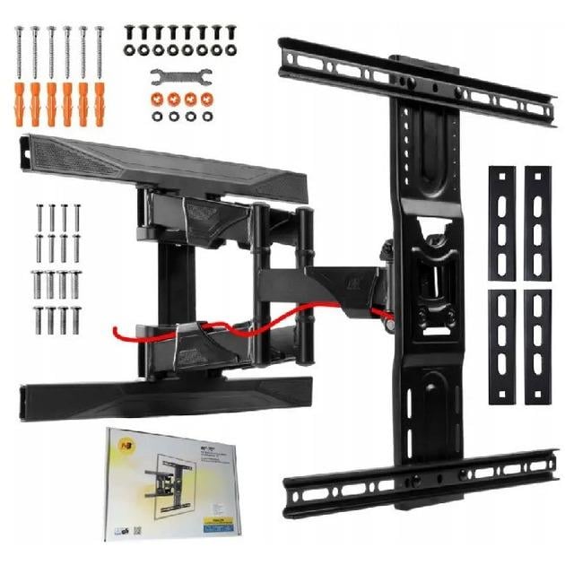 Кронштейн для телевизора поворотный 45/75” Черный (P6) - фото 4 Кронштейн для телевизора поворотный 45/75” Черный (P6) - фото 4