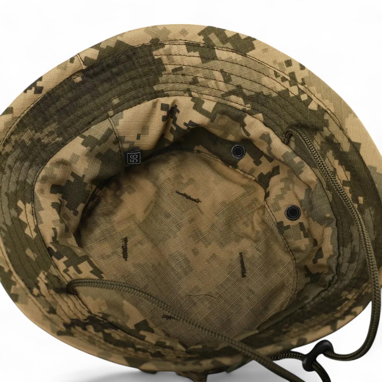 Панама рип-стоп с Velcro ВСУ L Пиксель (27435882) - фото 7 Панама рип-стоп с Velcro ВСУ L Пиксель (27435882) - фото 7
