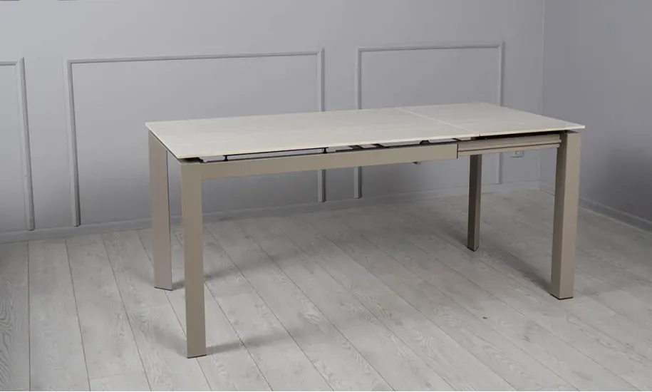 Стол раскладной Ларс 1200/1700x800x750 мм Бежевый - фото 6