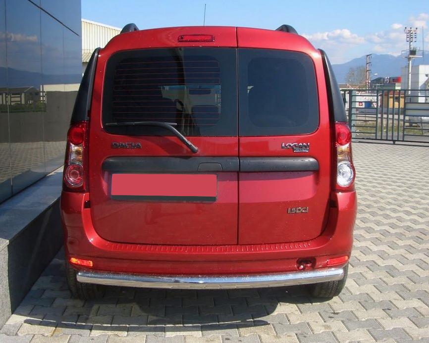Задняя дуга AK002 60 мм CAN для Dacia Logan MCV 2004-2014 гг. нержавеющая сталь Хром