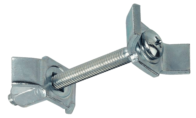 Стяжка для стільниці Metalvis 150 мм цинк 1 шт. Білий (3M0003M07401500002)