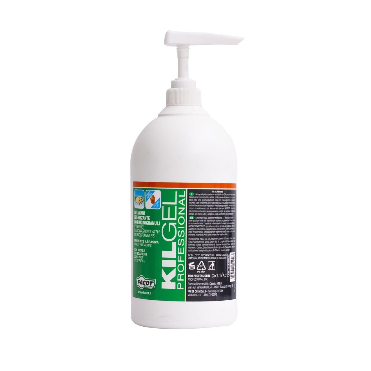 Мийний засіб для рук професійний FACOT KILL GEL 1 л (GELPRO1000E) Мийний засіб для рук професійний FACOT KILL GEL 1 л (GELPRO1000E)