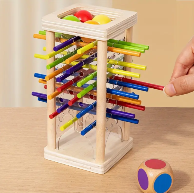 Настільна гра дитяча розвиваюча Вежа Балансування з паличками 3-6 р. (823) - фото 2 Настільна гра дитяча розвиваюча Вежа Балансування з паличками 3-6 р. (823) - фото 2