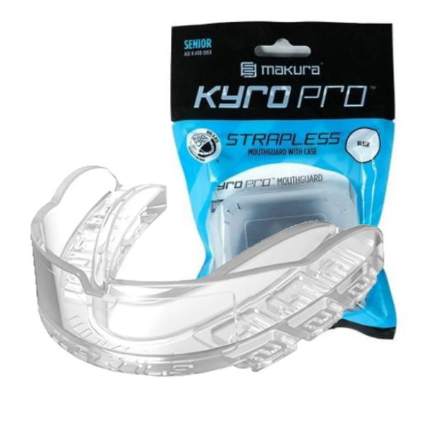 Капа Makura Kyro Pro Strapless детская возраст до 10 лет антибактериальная прозрачная (6936116104938)