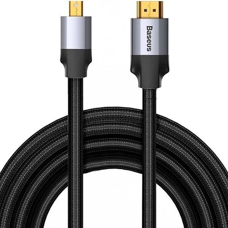 Кабель Baseus Enjoyment Series Mini DisplayPort/HDMI CAKSX-M0G 2 м Black/Grey