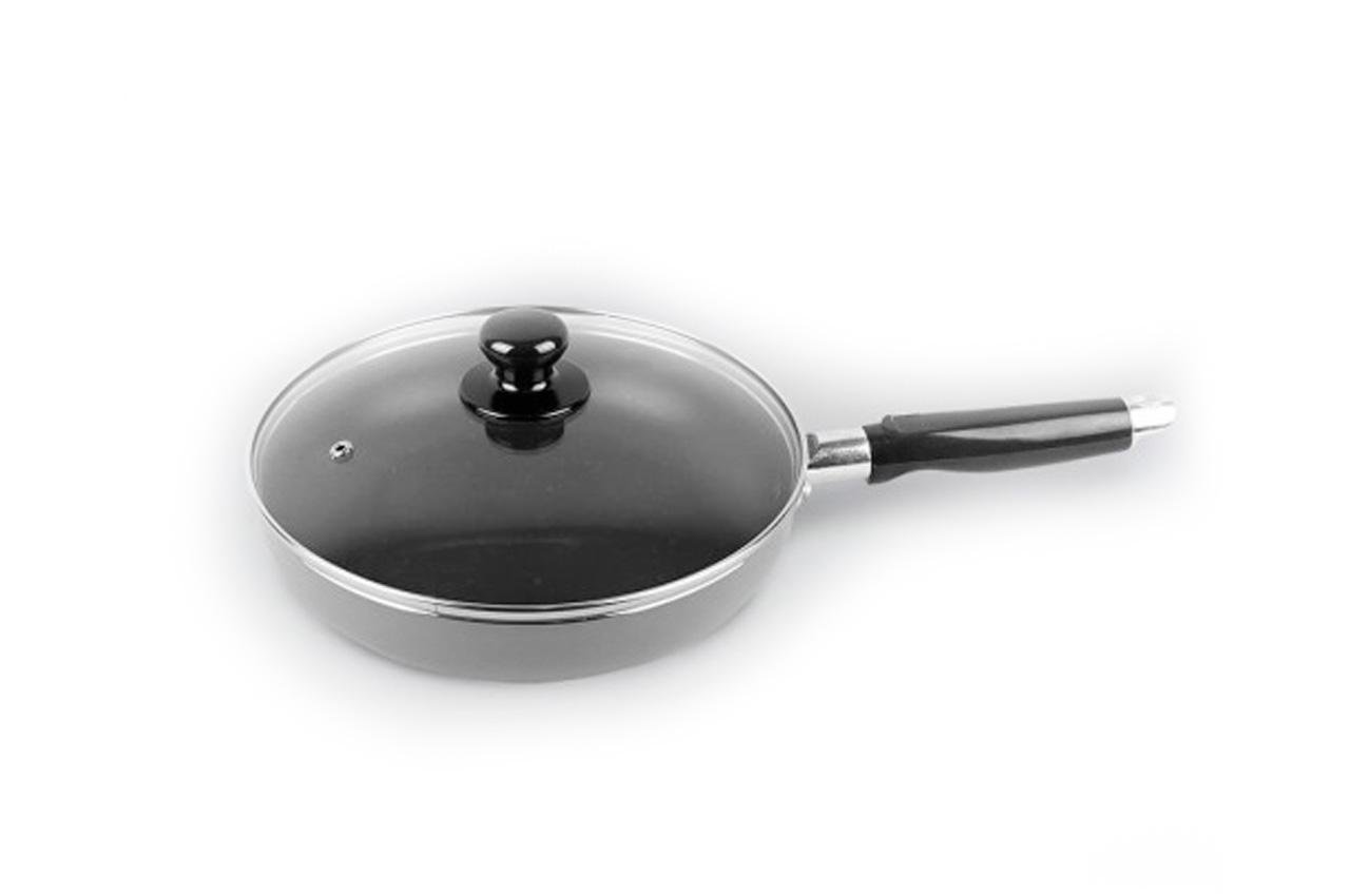 Сковорода антипригарная Maestro с крышкой 280 мм (MR-1200-28)