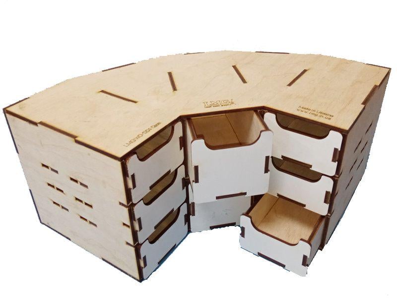 Модуль с ящиками LMG WO-1204 угловой