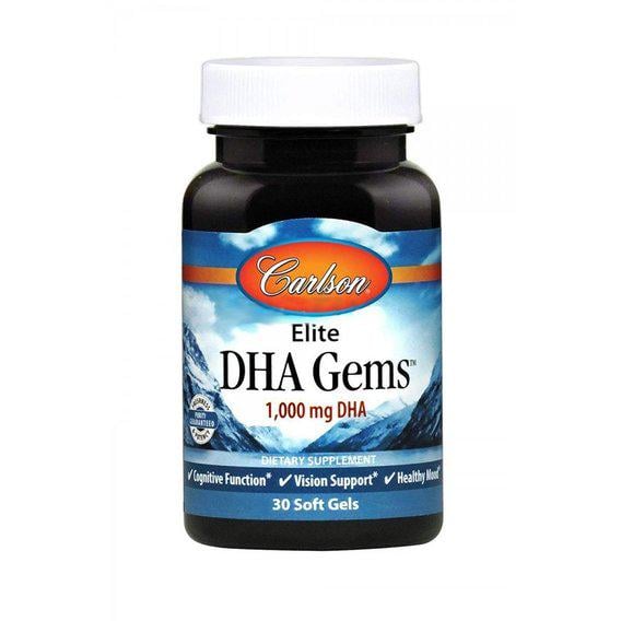 Омега 3 Carlson Labs Elite DHA Gems 1000 мг 30 Soft