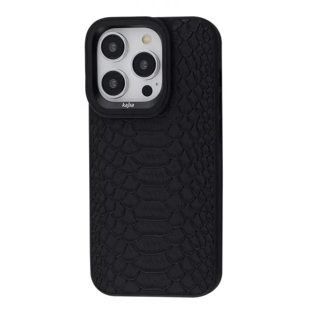 ᐉ Чехол для телефона Kajsa Snake Pattern iPhone 14 Pro Black • Купить в  Киеве, Украине • Лучшая цена в Эпицентр