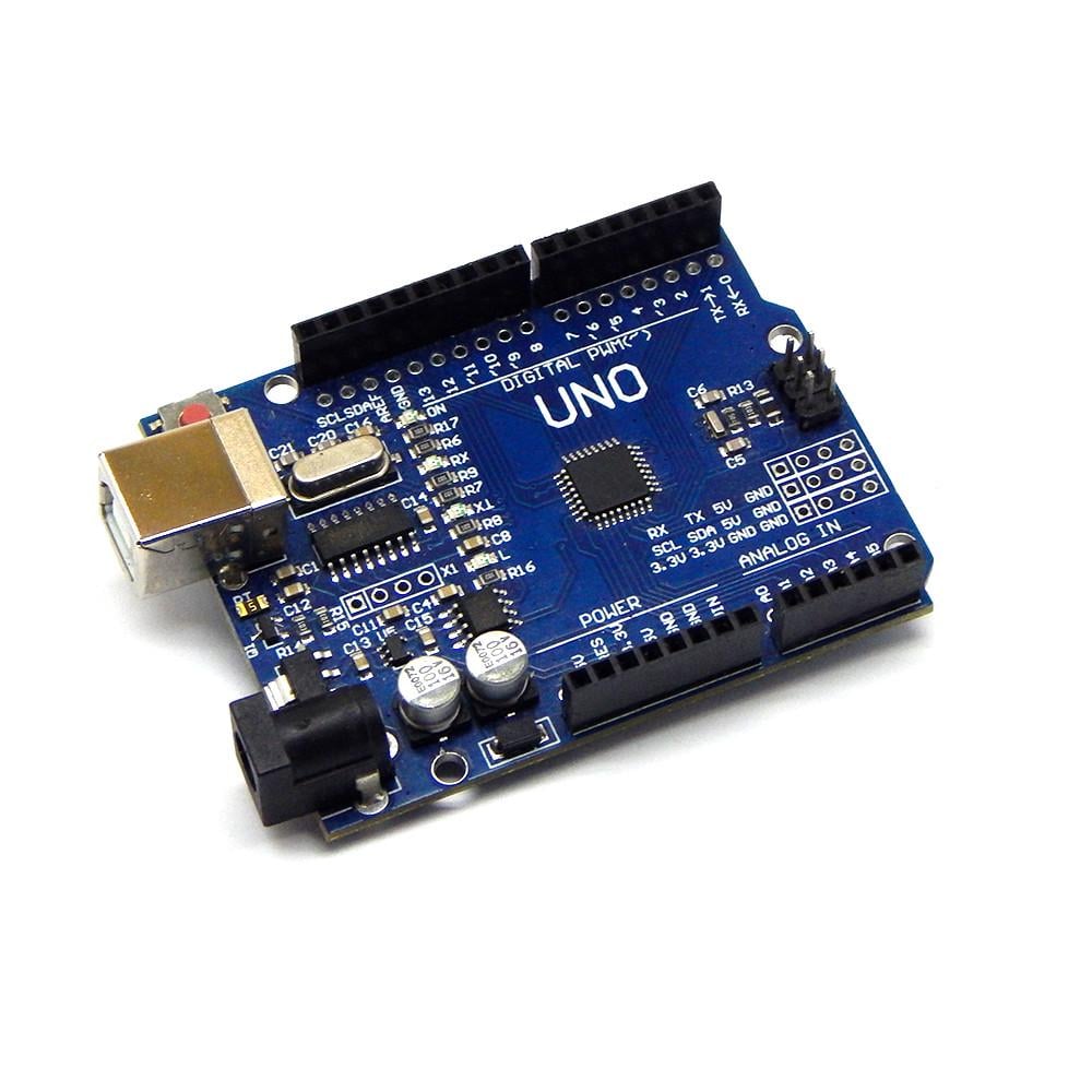 Плата Uno R3 CH340 для изучения Arduino - фото 1