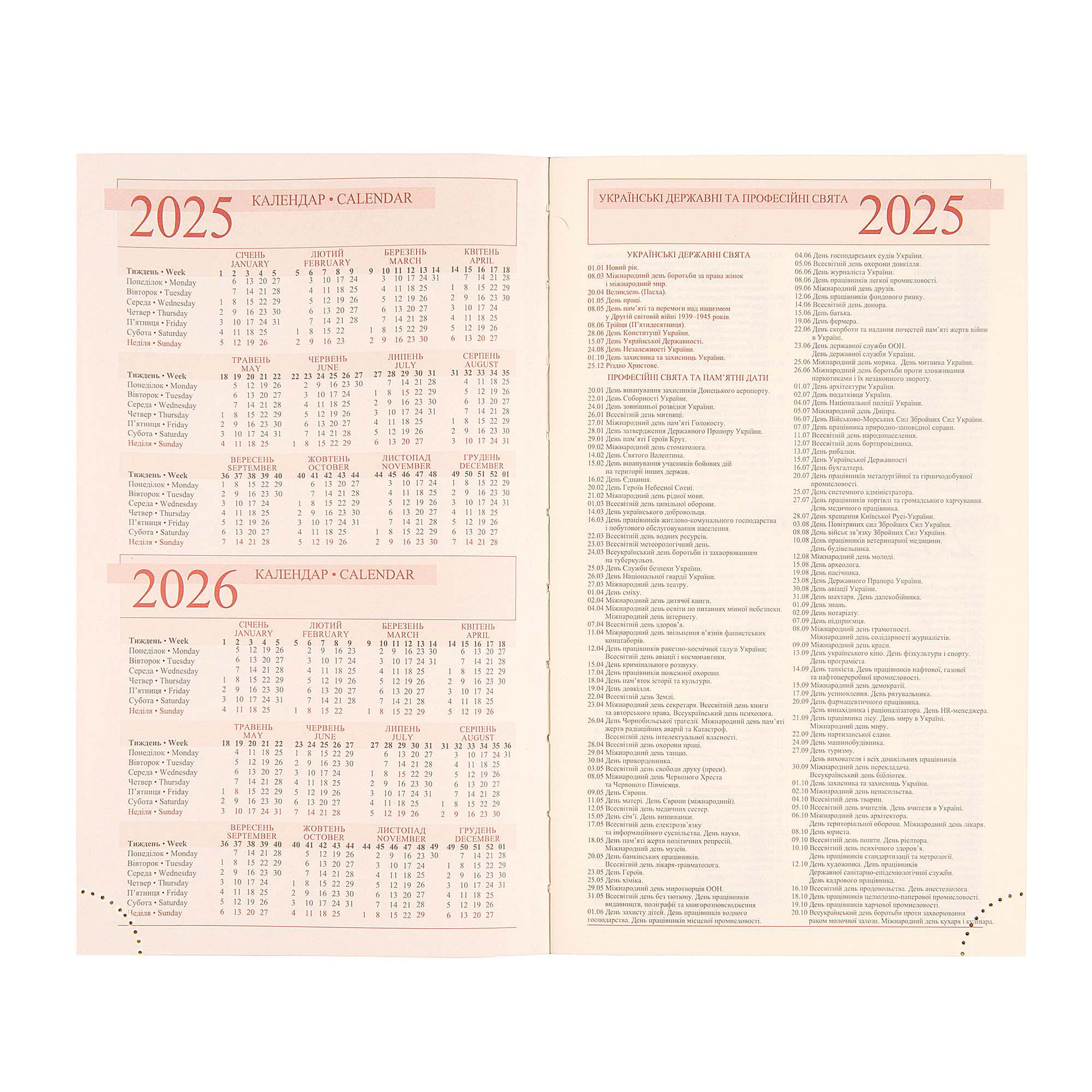 Ежедневник Leo Planner Binario датированный/2025 год А5 368 стр. (252541) - фото 6