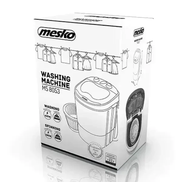 Стиральная машина Mesko MS 8053 3 кг (5902934830959) - фото 4