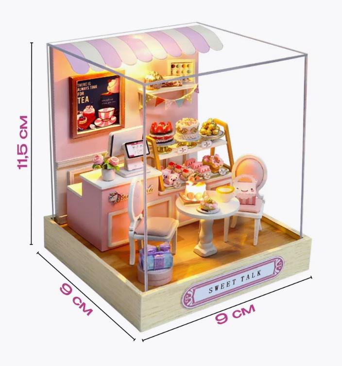 Румбокс 3D DIY Sweet Talk без коробки (QT-032) - фото 5