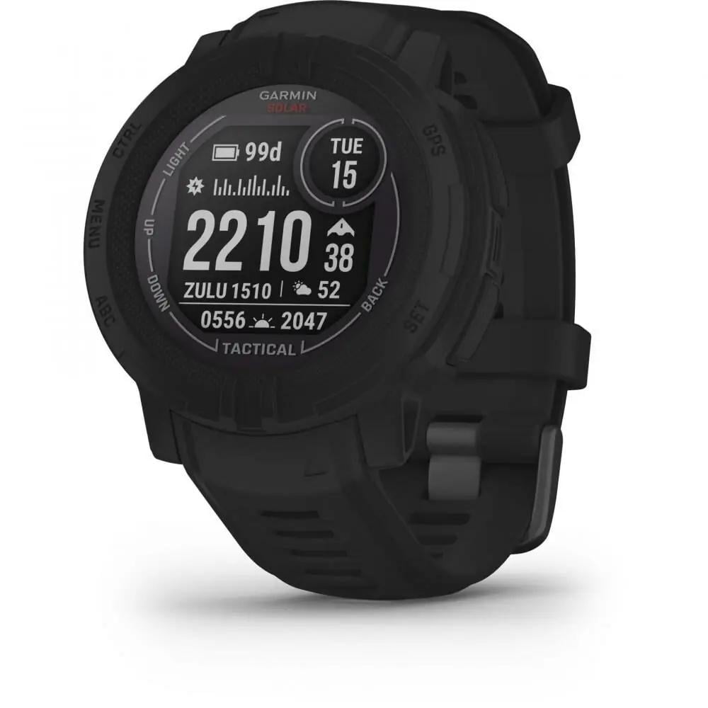 Смарт-годинник Garmin Instinct 2 Solar Tactical Edition Black (010-02627-13)