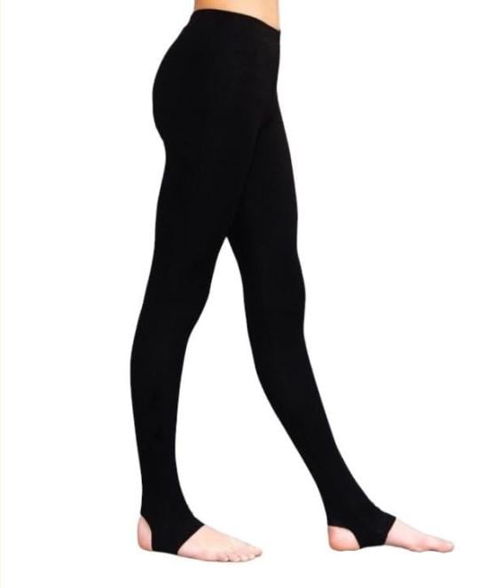 Лосины с пяткой VLKN для художественной гимнастики утепленные р. 28 рост 110-116 см Черный (6936116100650) Лосины с пяткой VLKN для художественной гимнастики утепленные р. 28 рост 110-116 см Черный (6936116100650)