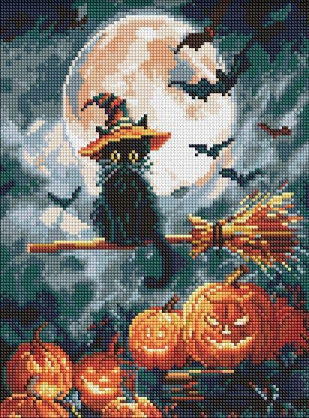 Алмазная мозаика Ideyka Маленький колдун 30x40 см (Id-AMO20005)