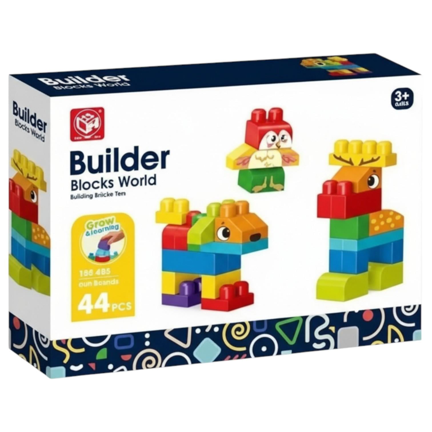 Конструктор детский 188-650 творческий набор с наклейками 44 дет. (29116386) Конструктор детский 188-650 творческий набор с наклейками 44 дет. (29116386)