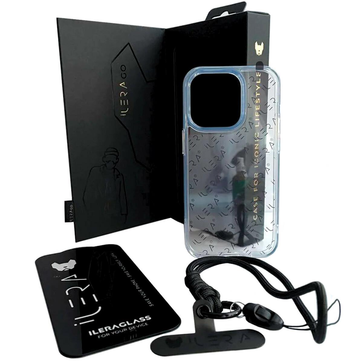 Защитное стекло iLeraGo Ice Case with Hand stripe для iPhone 14 Pro Max (iLGoHnd14ProMax)