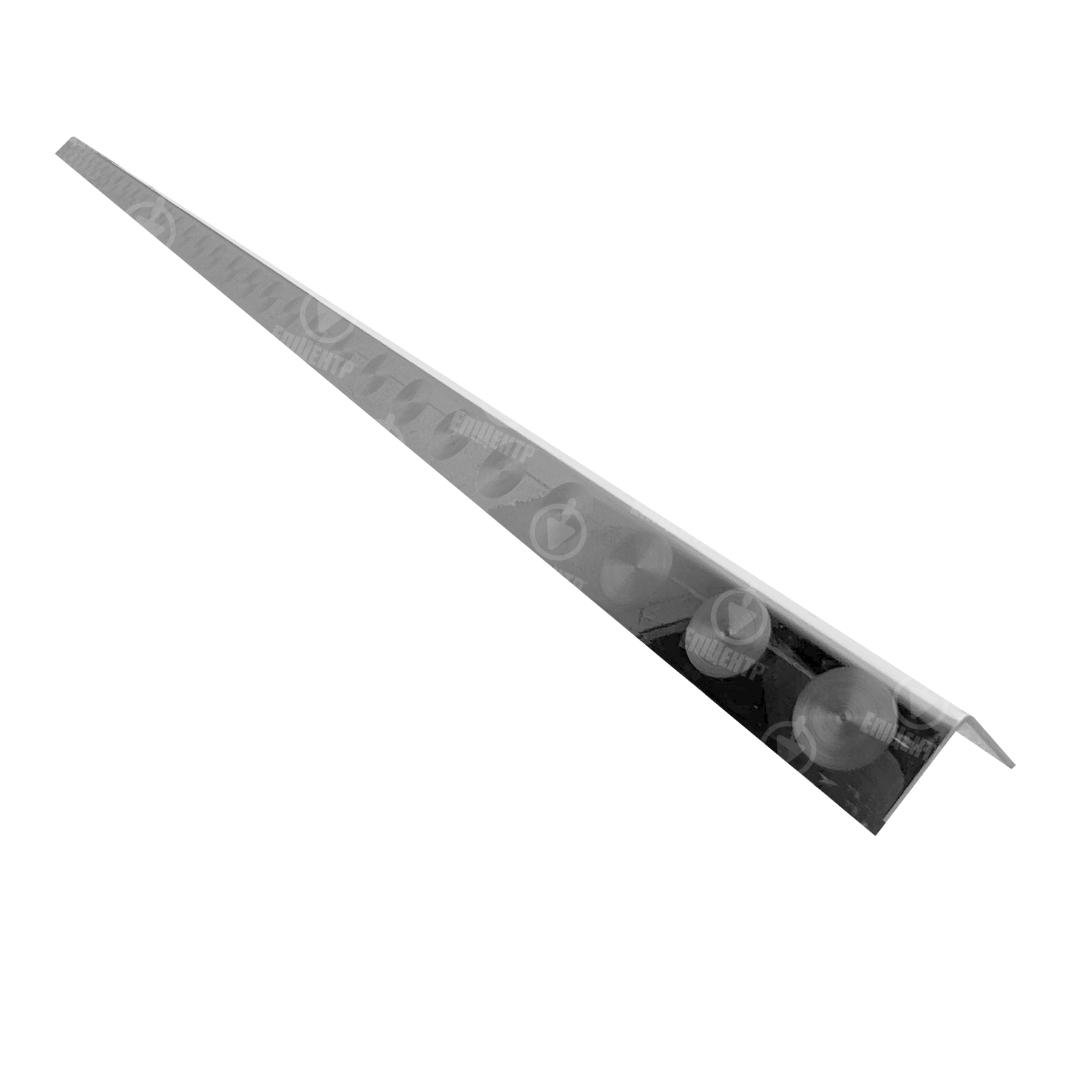 Уголок печной из нержавейки 1 м (8727)