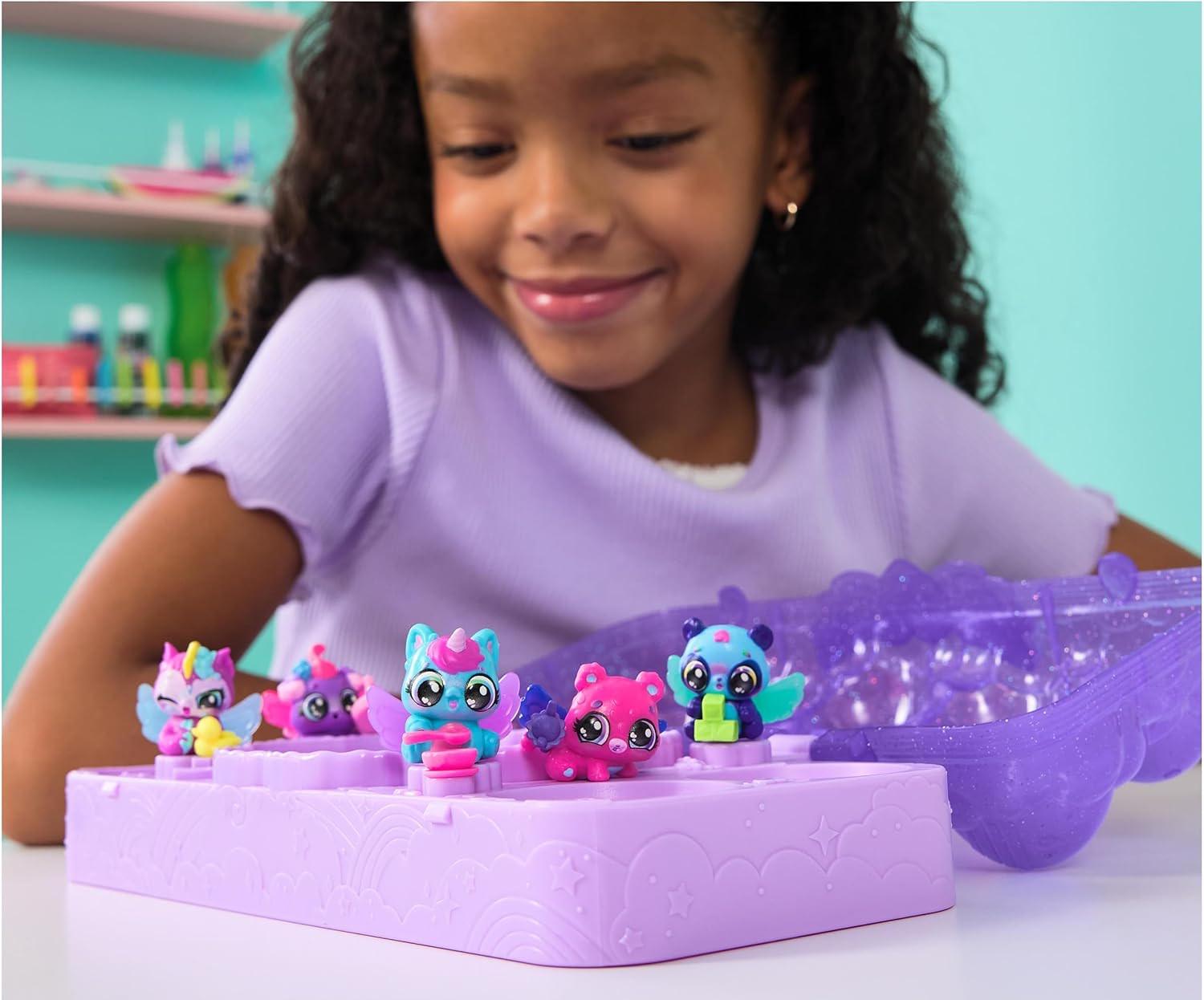 Детский игровой набор Hatchimals Alive Rainbow Splash Egg Carton (663639876) - фото 9