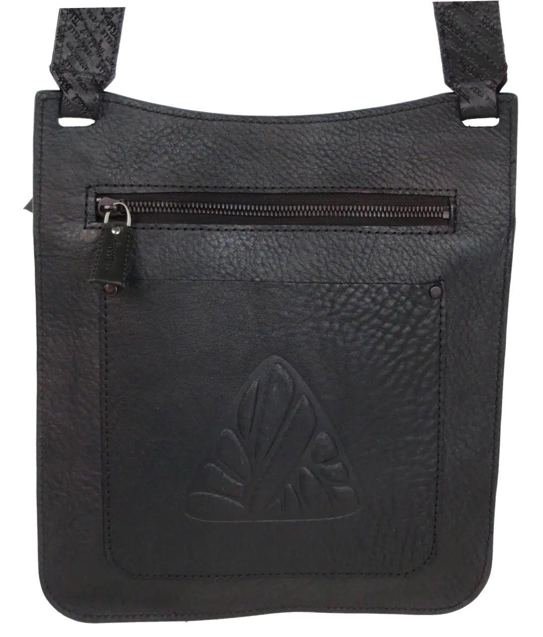 Сумка чоловіча Mykhail Ikhtyar натуральна шкіра Чорний (45041 New black) - фото 5 Сумка чоловіча Mykhail Ikhtyar натуральна шкіра Чорний (45041 New black) - фото 5