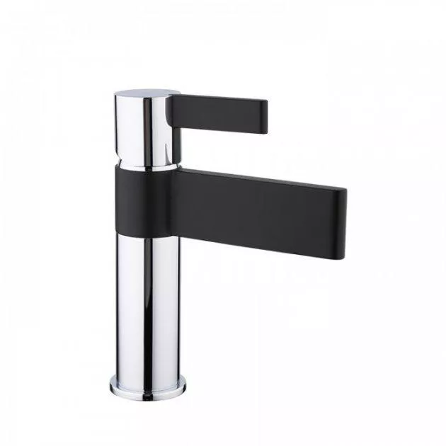 Смеситель для умывальника Gappo G1081 Черный/Хром (1034040) - фото 1