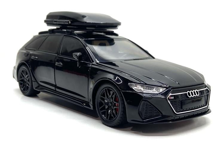 Машинка металлическая TK Union Group Audi A6 1:24 свет/звук Черный (GT-05963)