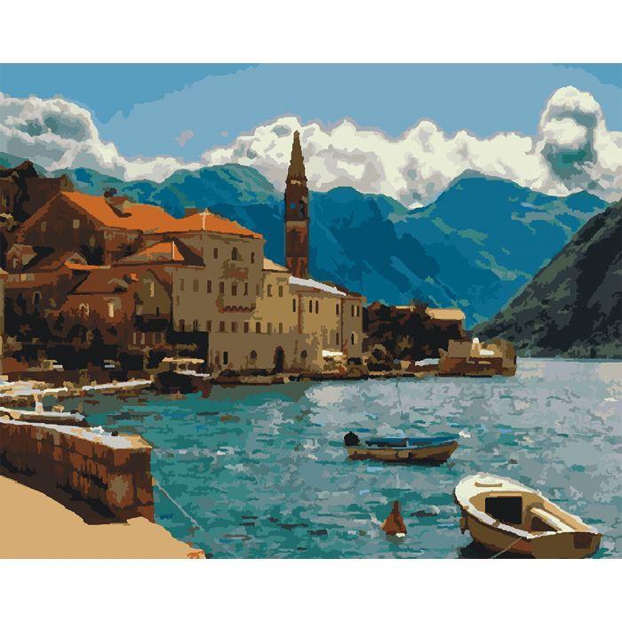 Картина по номерам Идейка Прибрежное утро 40х50 см (KHO2229)