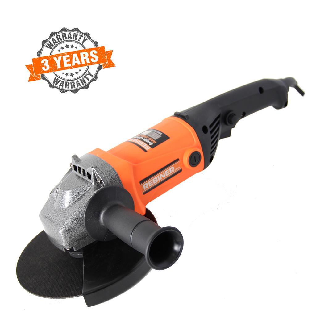 Шлифмашина угловая Rebiner RAG-2150 180 мм 2150 Вт - фото 2 Шлифмашина угловая Rebiner RAG-2150 180 мм 2150 Вт - фото 2