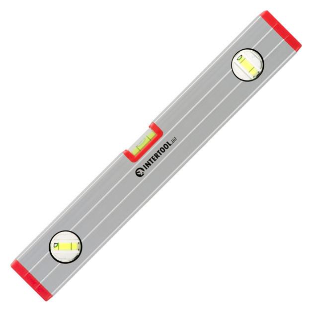 Уровень строительный Intertool MT-1141 400 мм/3 глазка/сечение 23х58 мм