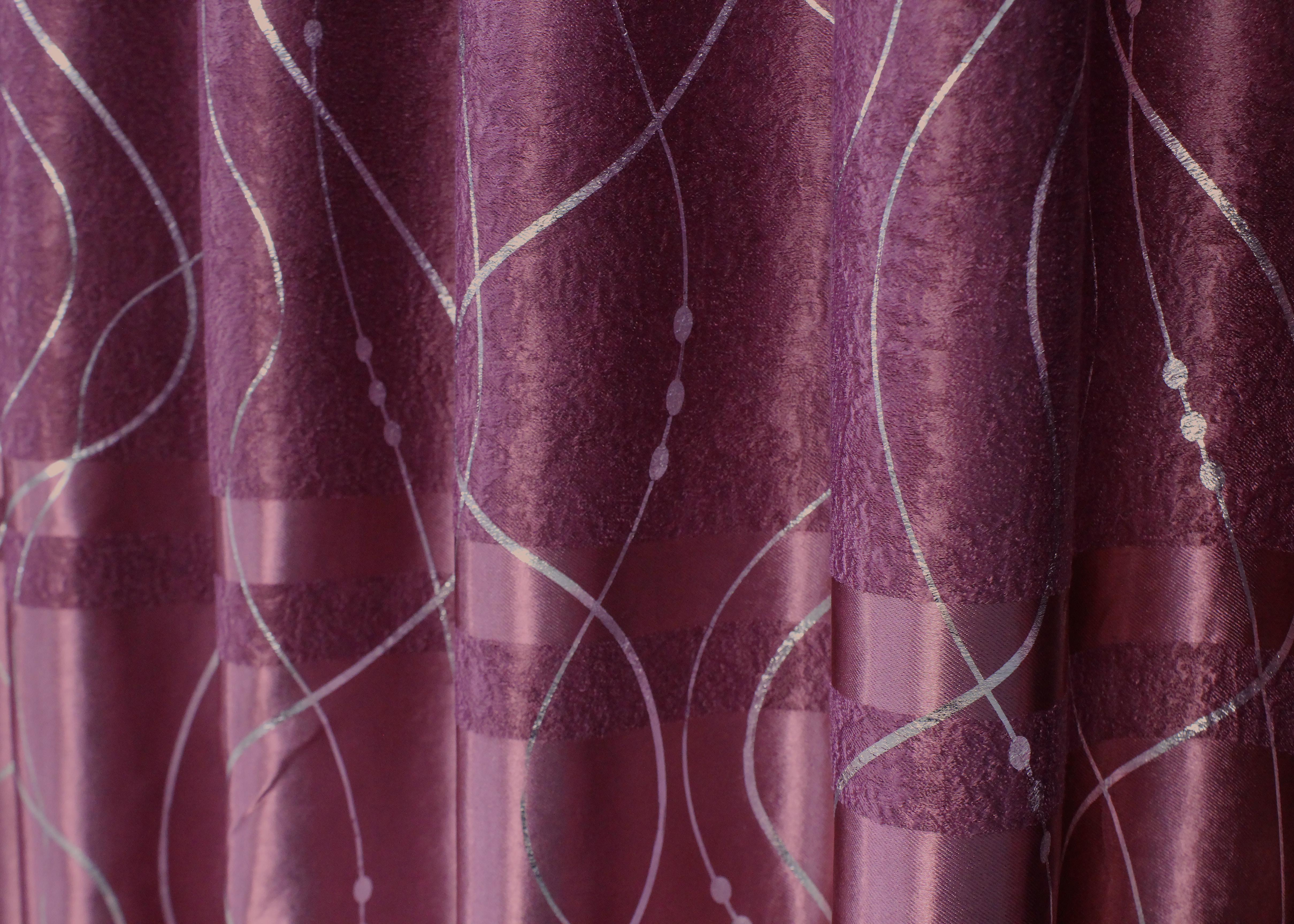 Комплект готовых штор VR-Textil Софт Лиана №459ш 150х270 см 2 шт. Малиновый (30-199) - фото 7 Комплект готовых штор VR-Textil Софт Лиана №459ш 150х270 см 2 шт. Малиновый (30-199) - фото 7