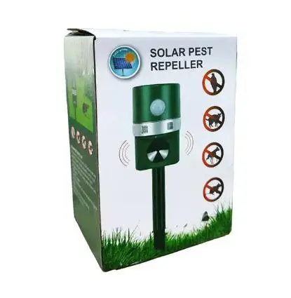 Отпугиватель животных и птиц ультразвуковой Solar Pest Repeller (703218) - фото 6