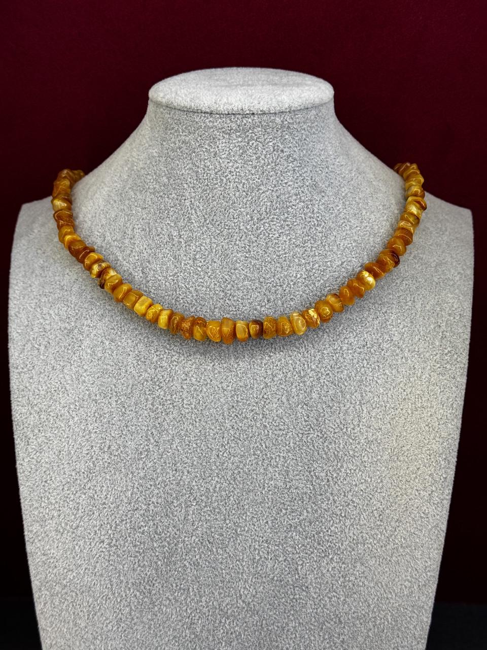 Бусы из янтаря лечебные 52 см (н-877)