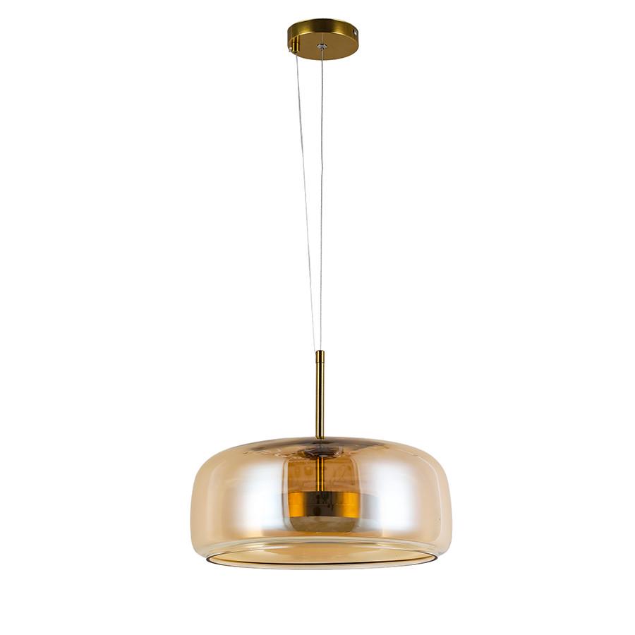 Подвесной светильник 909XL158-1 led 330 AB/AM 10W Бронза/Янтарь