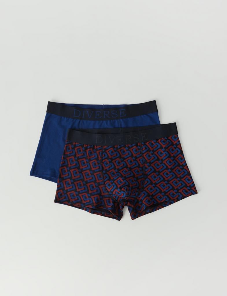 Набор трусов боксеров мужских Diverse DYSY 2 шт. L Синий (5902598960245)