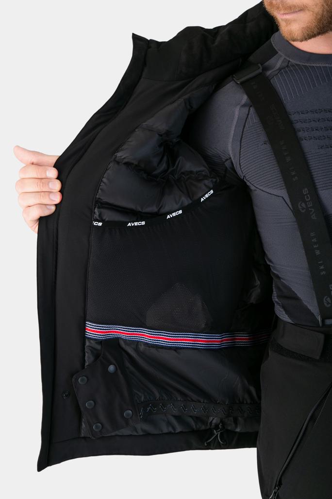 Куртка горнолыжная Avecs 70499/1 XL Черный - фото 7 Куртка горнолыжная Avecs 70499/1 XL Черный - фото 7