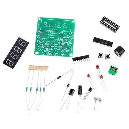 Конструктор электронные часы DIY AT89C2051 4 разряда (2364-b949c)