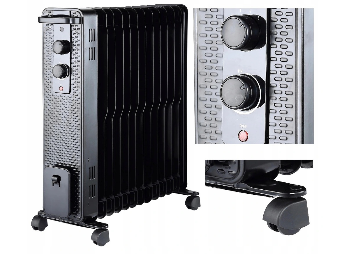 Обогреватель электрический масляный 3000W (2371524996_euro_2) - фото 6 Обогреватель электрический масляный 3000W (2371524996_euro_2) - фото 6