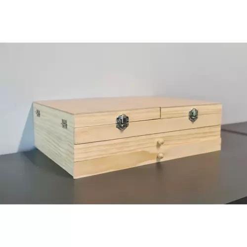 Набор для рисования и творчества в деревянном чемодане с мольбертом 83 пр. 30 л для рисования - фото 12 Набор для рисования и творчества в деревянном чемодане с мольбертом 83 пр. 30 л для рисования - фото 12