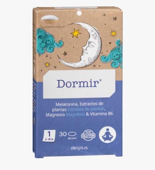 Капсулы для сна Deliplus Sleep Capsules с мелатонином/растительными экстрактами/магнием и витамином B6 30 шт. (397736367) - фото 1