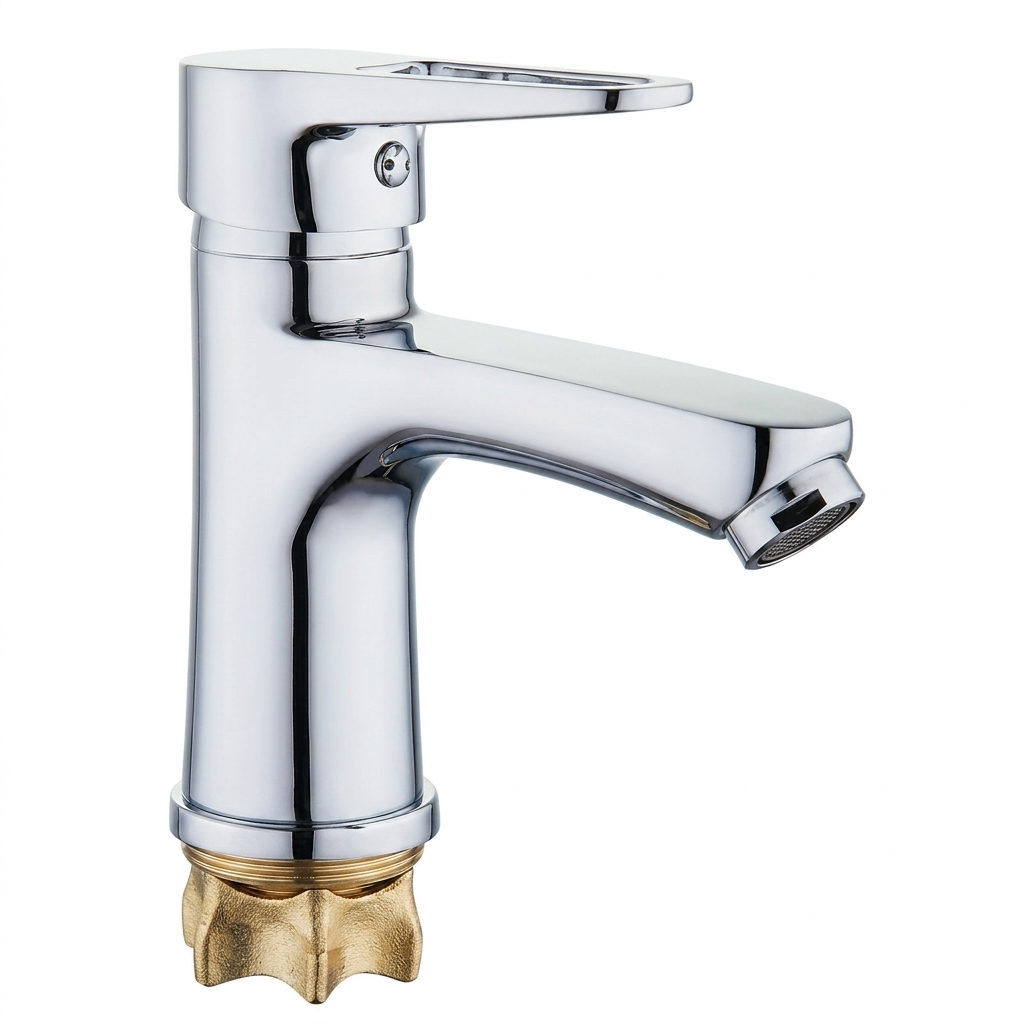 Змішувач для раковини MIXXUS PUD1-045 одноважільний Хром (MI6500)